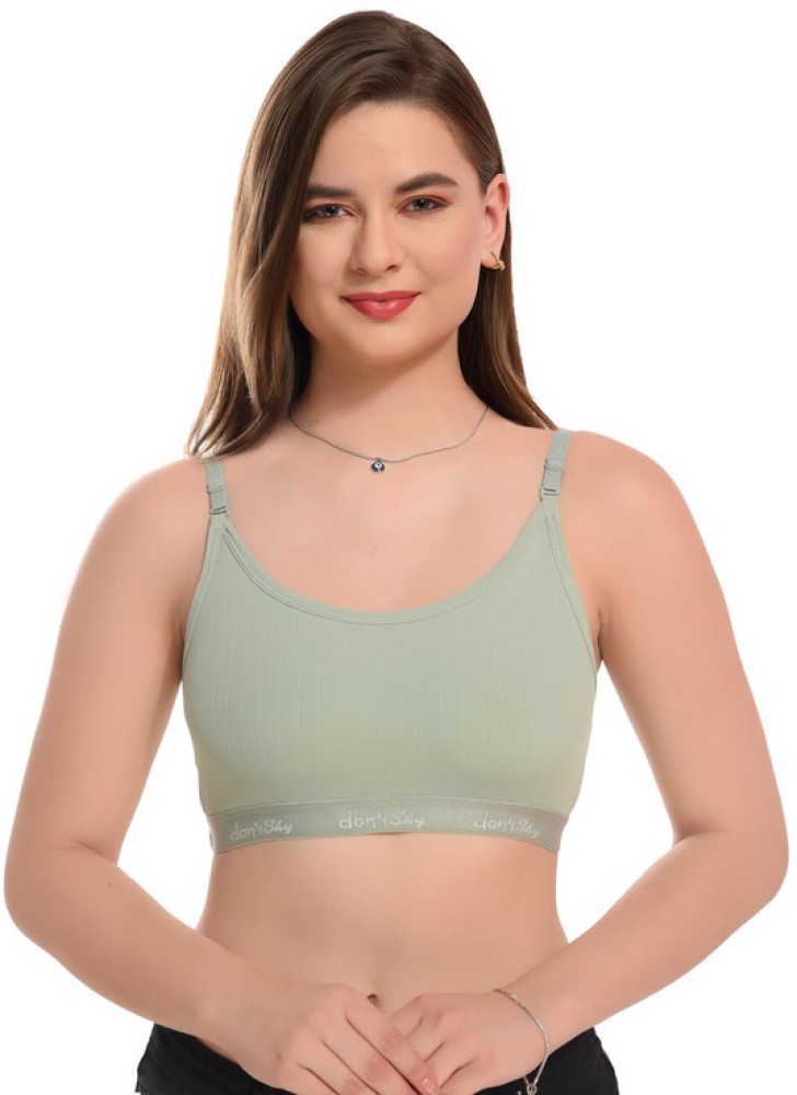 Lycra Cotton Plain Ladies Transparent Strap Seamless Bra, For Daily Wear,  Size: 32-40 at Rs 120/piece in Delhi