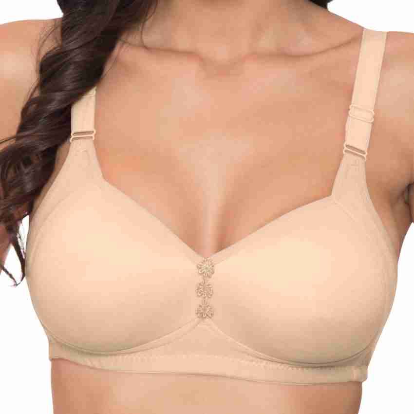 KOMLI Komli Medium Padded Cotton Rich Full Coverage Bra Women T-Shirt Non  Padded Bra - Buy KOMLI Komli Medium Padded Cotton Rich Full Coverage Bra  Women T-Shirt Non Padded Bra Online at