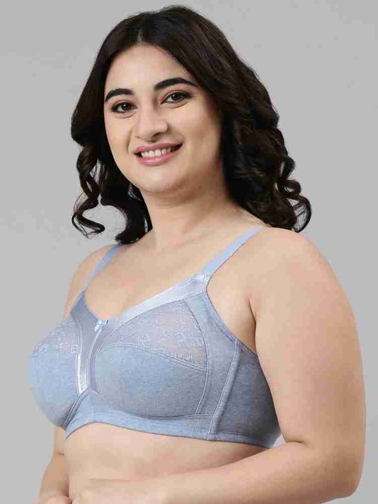 Enamor Super Contouring M-Frame Full Support Supima Cotton Non-Padded  Wirefree and Full Coverage Bra - A014 - The online shopping beauty store.  Shop for makeup, skincare, haircare & fragrances online at Chhotu Di Hatti.