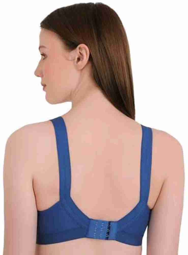 Pack of 3 Women Push-up Non Padded Bra (Maroon) Women Full Coverage Non  Padded Bra