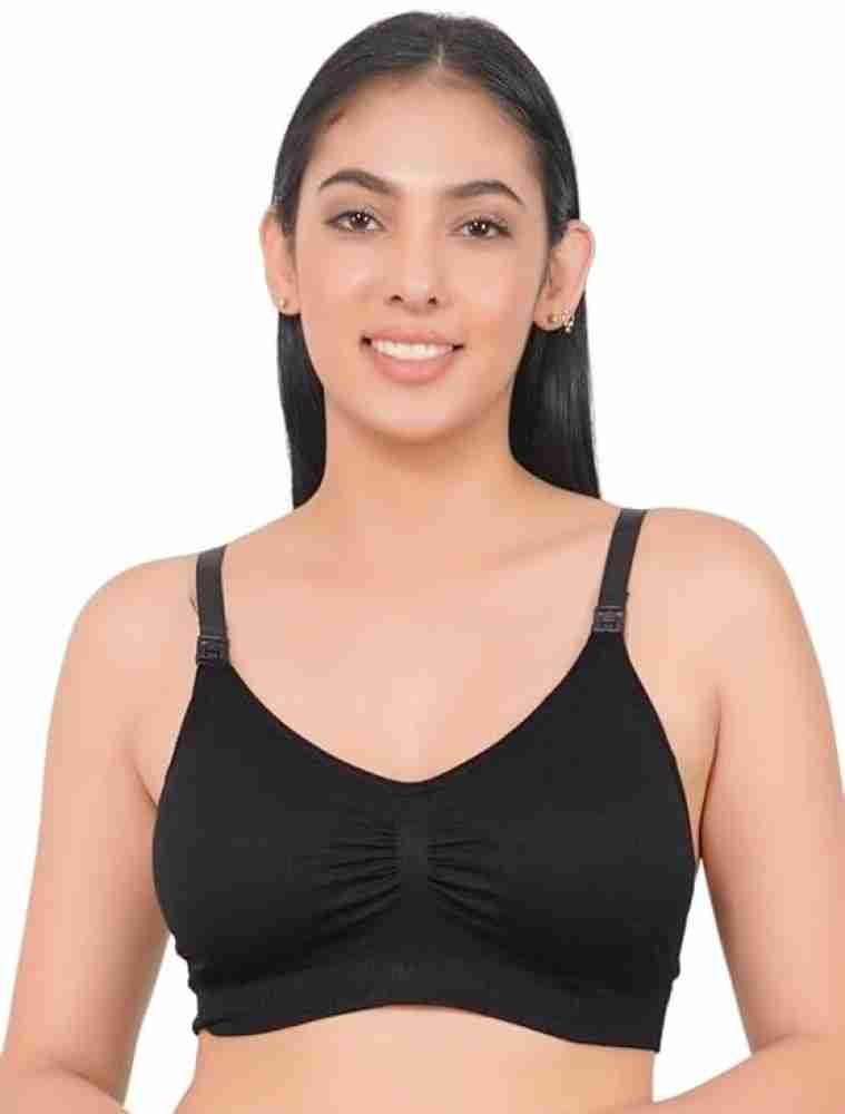 MEE MEE Women's Wirefree Full Coverage Maternity feeding Bra – Online  Shopping site in India