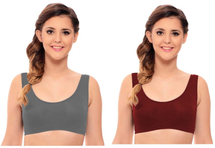 In The Air Sports Bra - H Grey