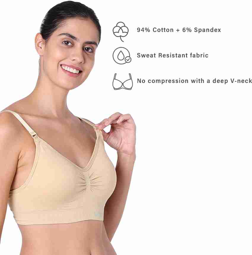 motherly Breastfeeding Nursing Bras for Women with Removable Pads Women  Maternity/Nursing Lightly Padded Bra - Buy motherly Breastfeeding Nursing  Bras for Women with Removable Pads Women Maternity/Nursing Lightly Padded  Bra Online at