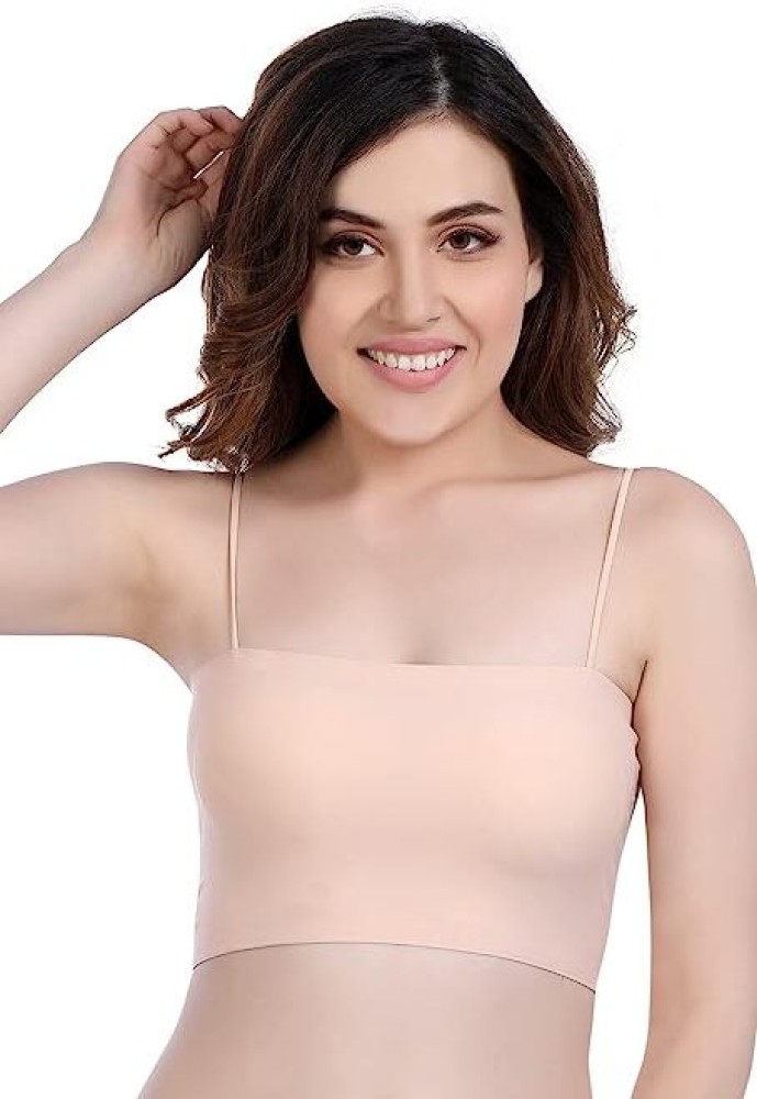 Buy Vinbila Women Cotton Padded Bra cami Bra at