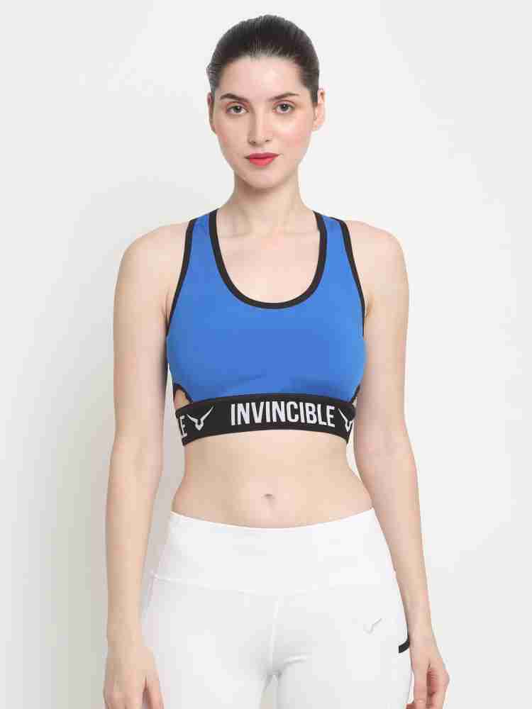 Invincible Back Pocket Women Sports Lightly Padded Bra - Buy Invincible  Back Pocket Women Sports Lightly Padded Bra Online at Best Prices in India