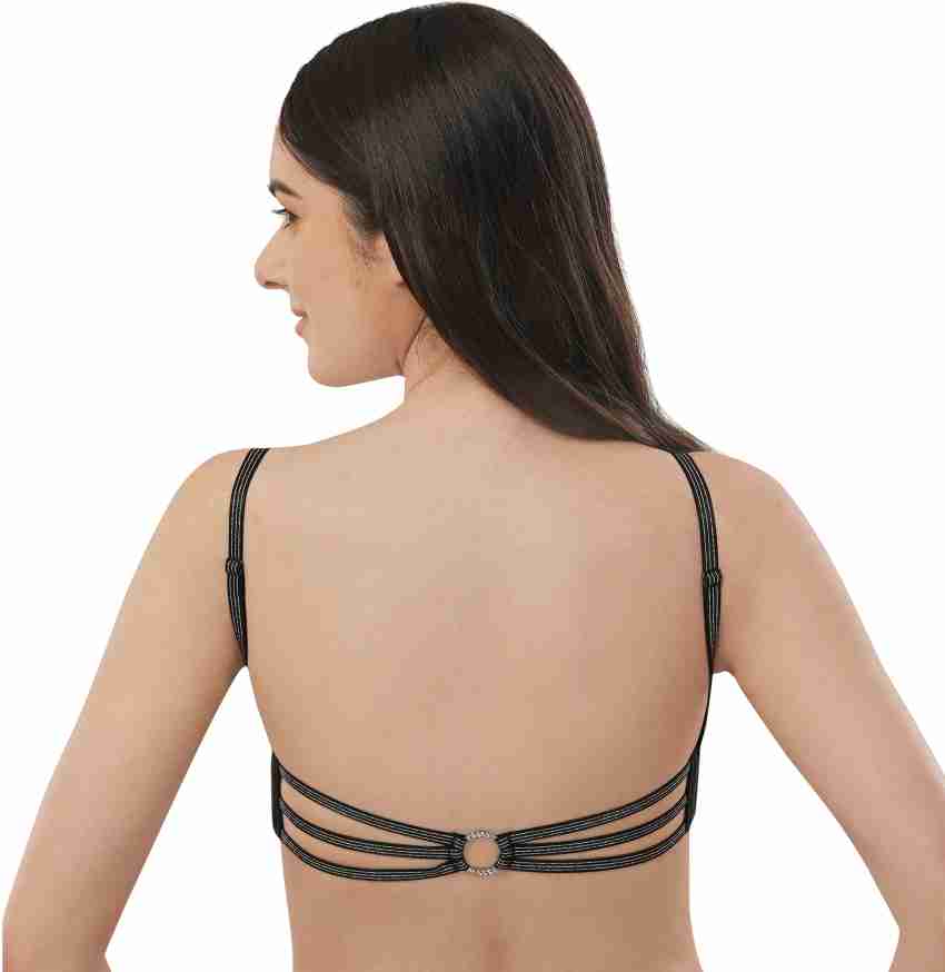 Buy SOIE Padded Underwired Multiway Balconette Bra with additonal