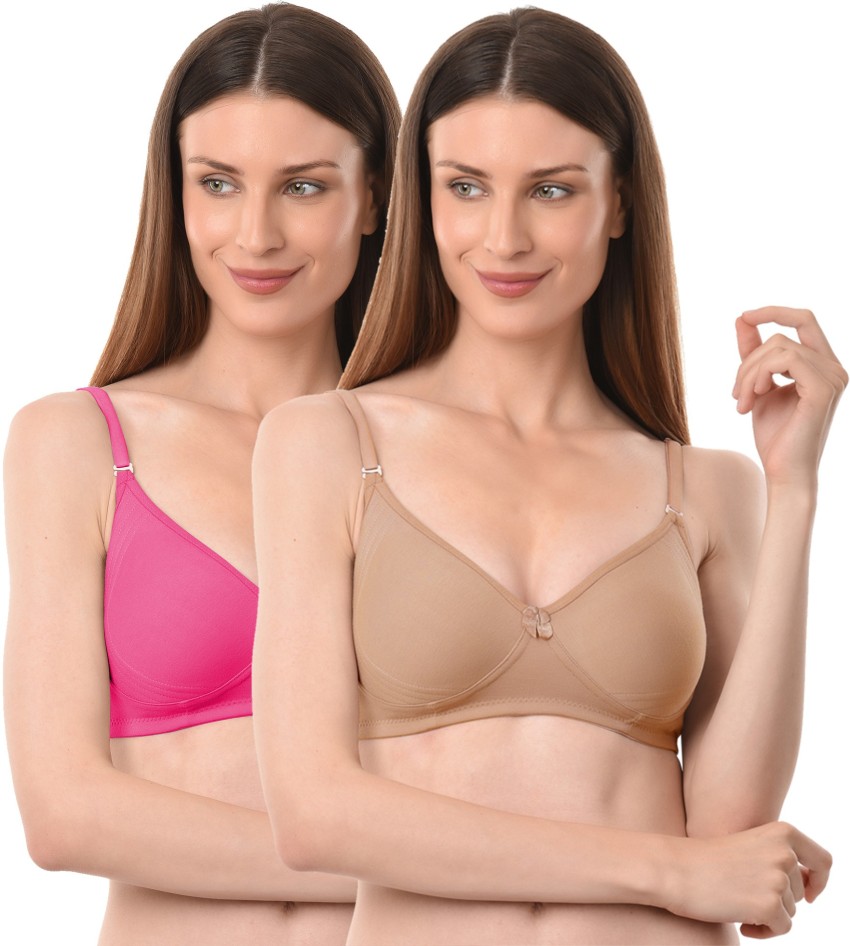 Vanila C Cup Seamless and Comfortable Lingerie Cotton (Size 32, Pack of 2)  Women Everyday Non Padded Bra - Buy Vanila C Cup Seamless and Comfortable  Lingerie Cotton (Size 32, Pack of