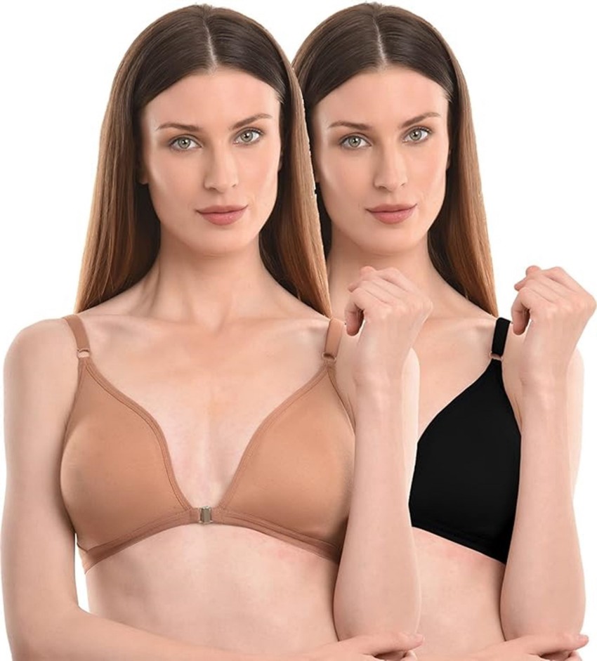 Galxi front open bra Women Full Coverage Non Padded Bra - Buy