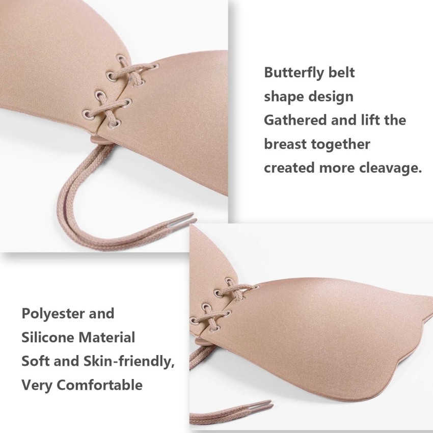ASTOUND Silicone Gel Backless Bra for Women Women Stick-on Heavily Padded  Bra - Buy ASTOUND Silicone Gel Backless Bra for Women Women Stick-on  Heavily Padded Bra Online at Best Prices in India
