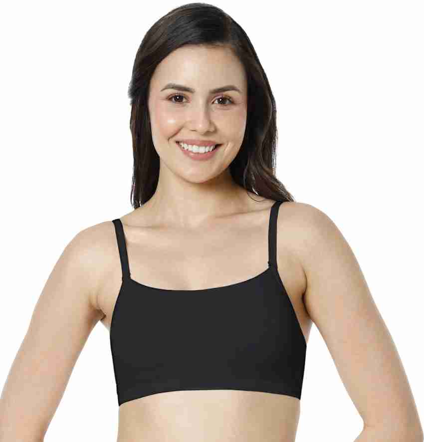 Icon Cami Bra - Black - Black / XS