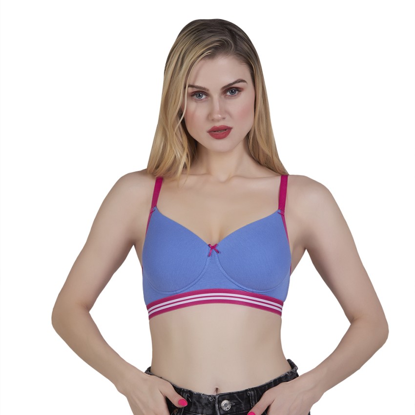 ActrovaX Stretchable Long Bra Top Women Cami Bra Lightly Padded Bra - Buy  ActrovaX Stretchable Long Bra Top Women Cami Bra Lightly Padded Bra Online  at Best Prices in India