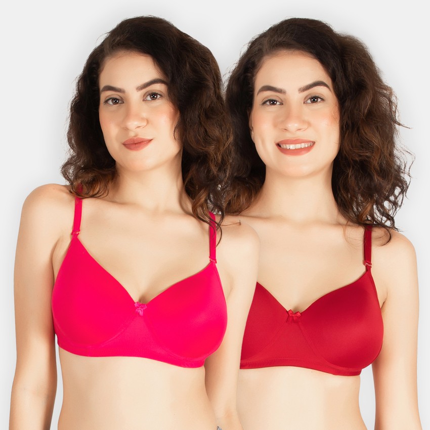 Buy online Set Of 2 Lightly Padded T-shirt Bra from lingerie for Women by  Taabu for ₹949 at 44% off