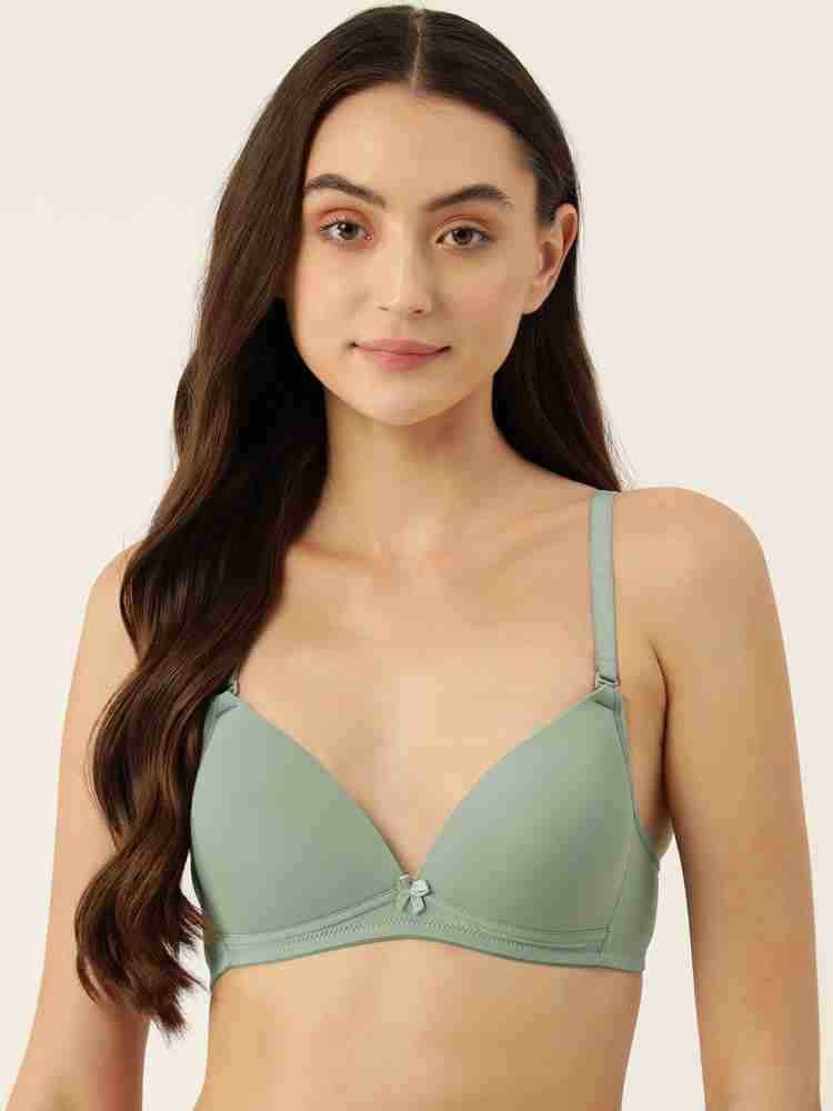 LEADING LADY Leading Lady Women's Solid Lightly Padded T-Shirt Bra