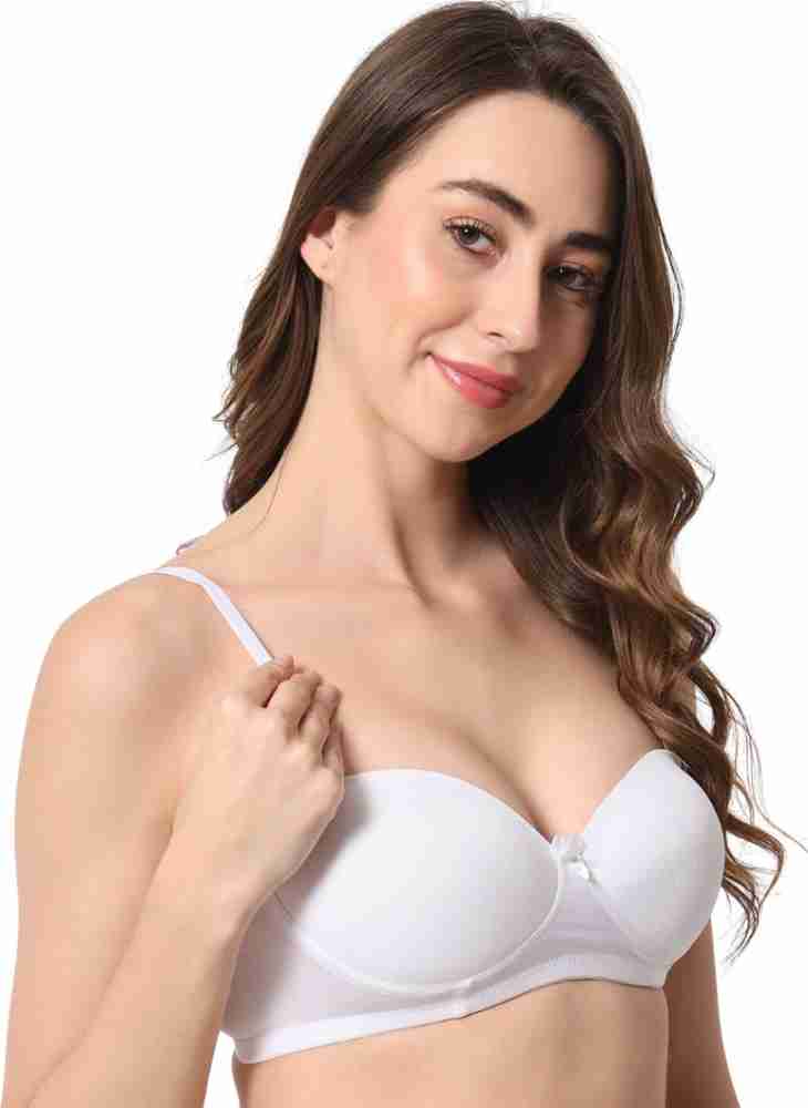 Bewild Demi-Cup Women Balconette Lightly Padded Bra - Buy Bewild