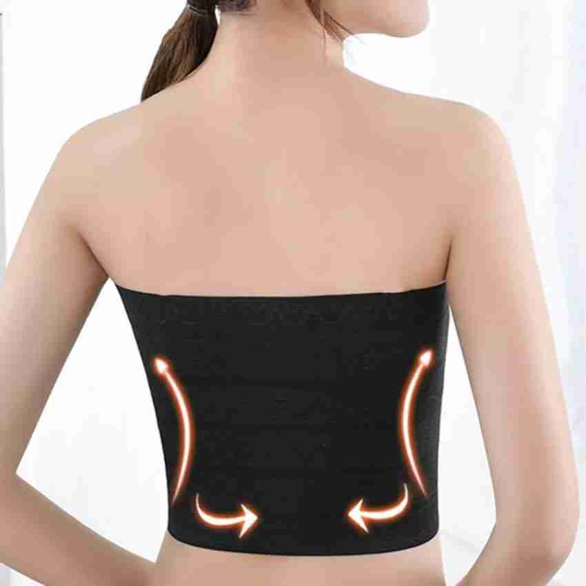 DS CREATION Women's Breast Binder Belt Elastic Breast Implant Stabilizer  Band Knee Support Women Full Coverage Lightly Padded Bra - Buy DS CREATION  Women's Breast Binder Belt Elastic Breast Implant Stabilizer Band