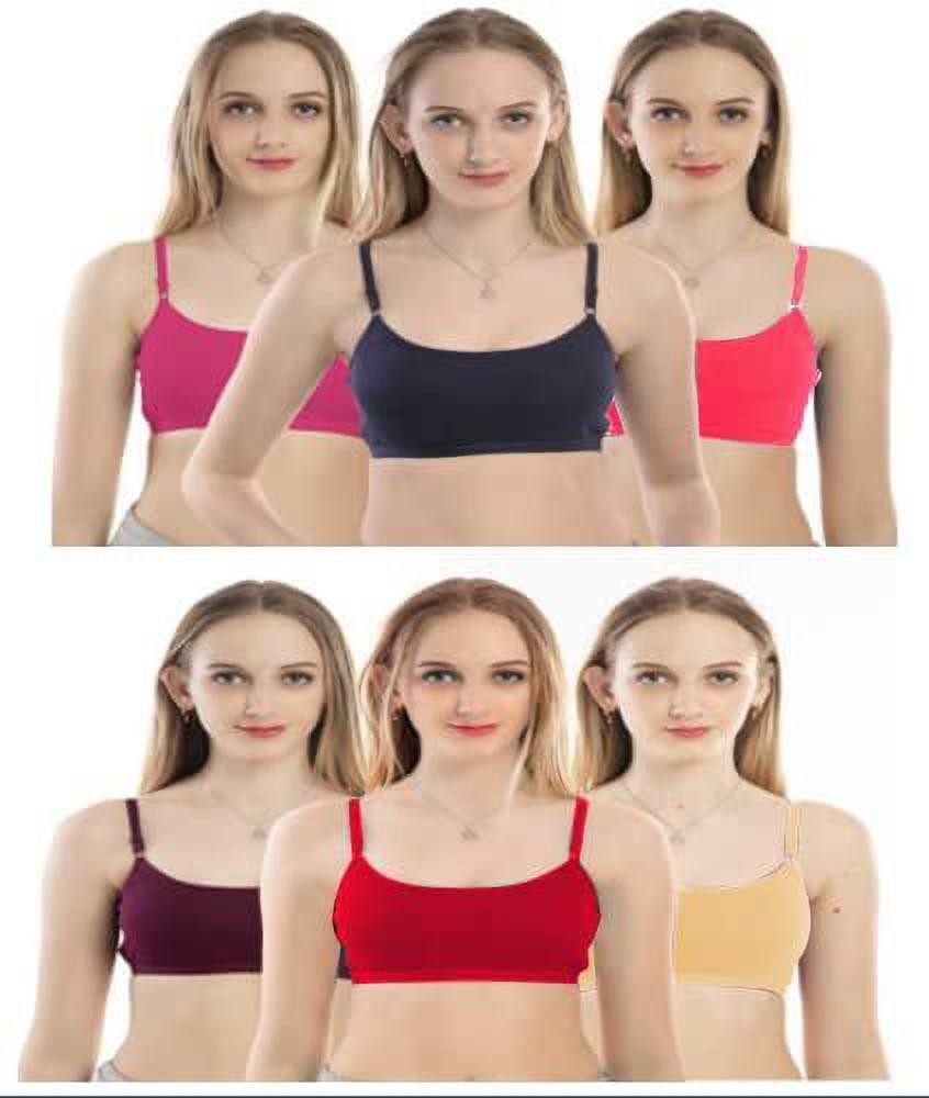Rizino Women's Cotton Blend Non-Wired Women Everyday Non Padded Bra - Buy  Rizino Women's Cotton Blend Non-Wired Women Everyday Non Padded Bra Online  at Best Prices in India
