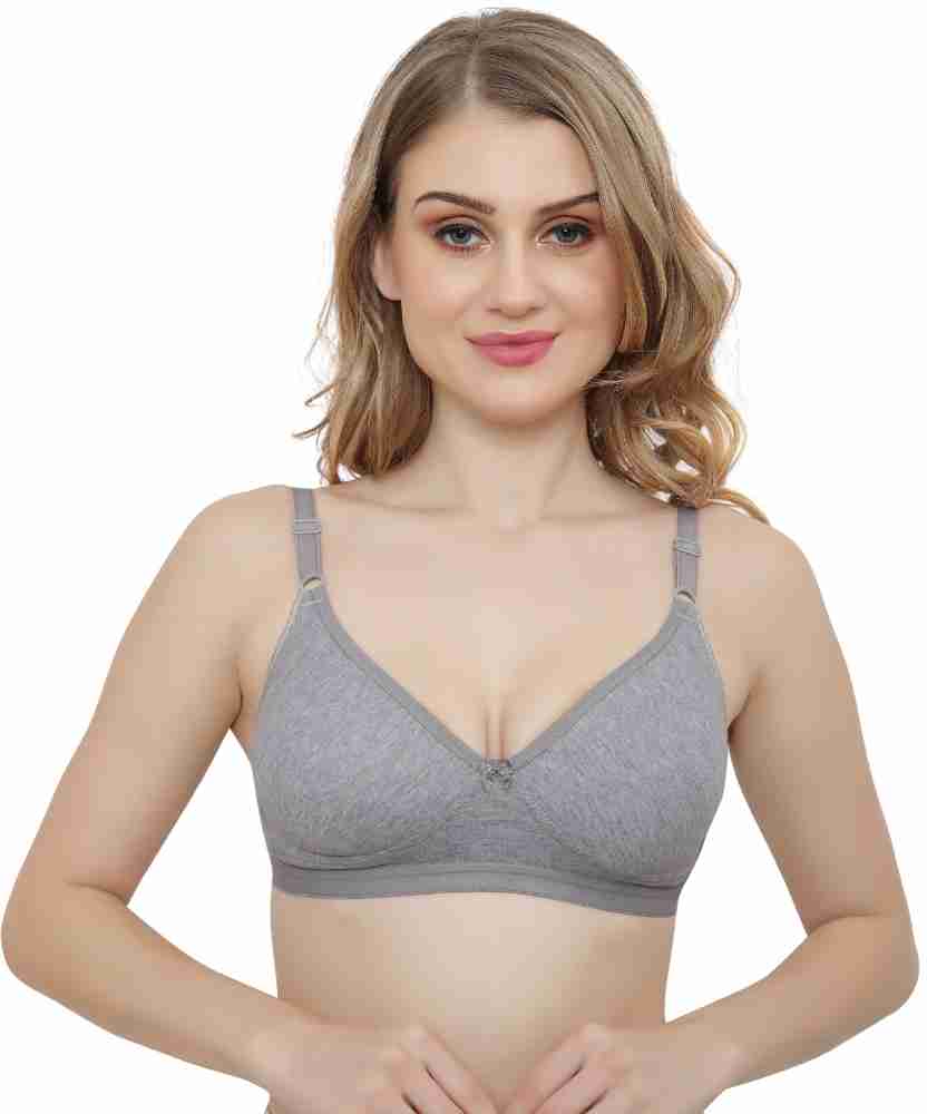 BRAABAA Pack of 4 Women non padded everyday daily use bra Women