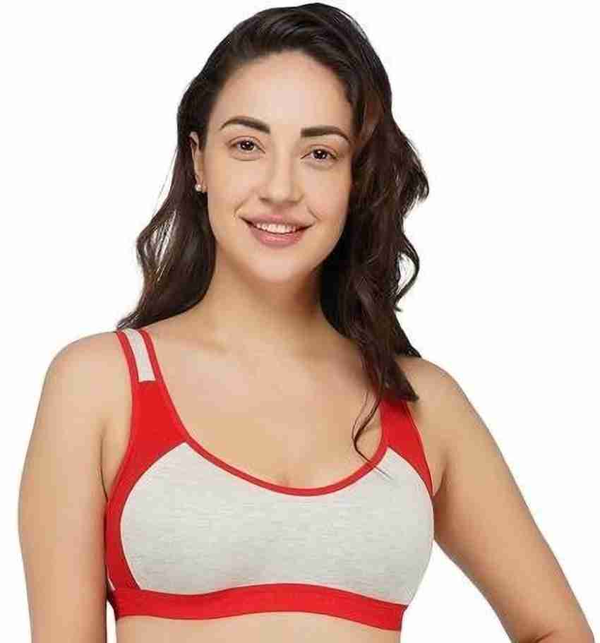 Nisha inner wear Girls Sports Non Padded Bra - Buy Nisha inner wear Girls  Sports Non Padded Bra Online at Best Prices in India