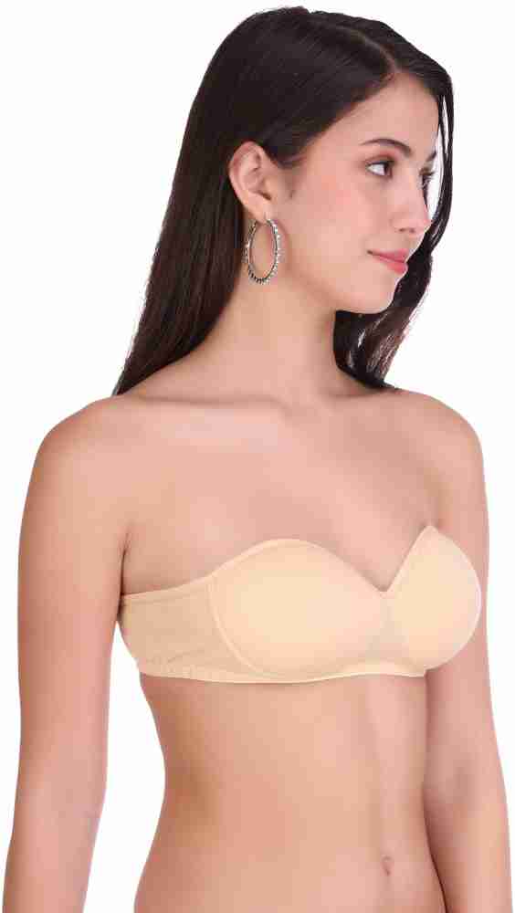 Selfcare Womens Demi Cup Strapless Bra Women T-Shirt Lightly Padded Bra -  Buy Selfcare Womens Demi Cup Strapless Bra Women T-Shirt Lightly Padded Bra  Online at Best Prices in India