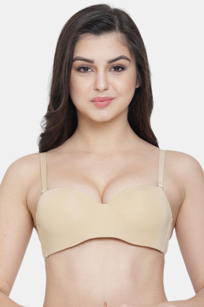 JADEE women push up bra blue Women Balconette Lightly Padded Bra