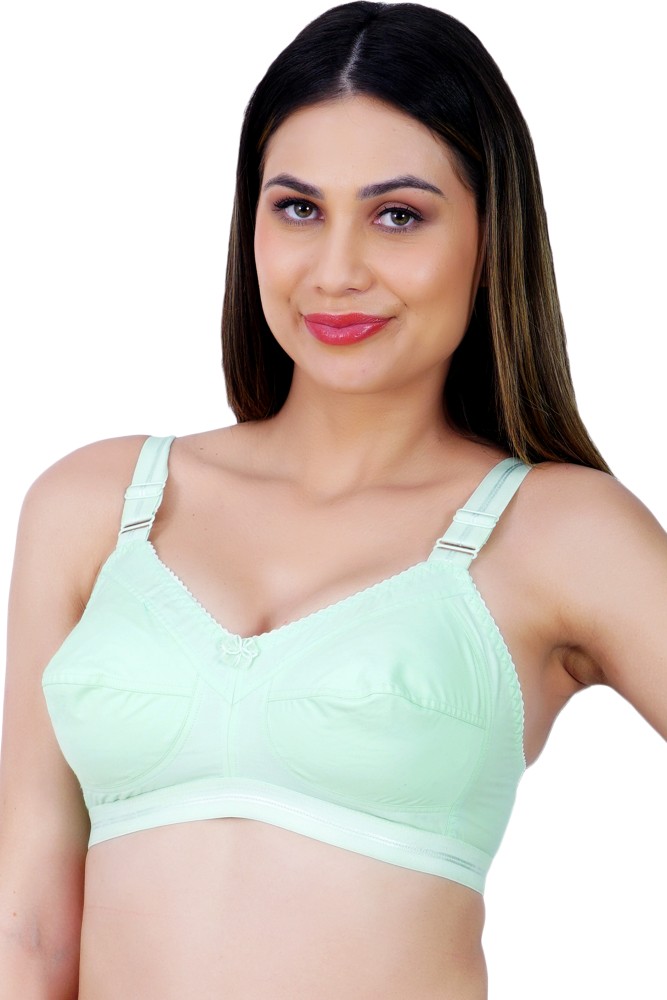 Pooja Ragenee Light Padded Cotton Mould bra for Womens (Pack Of 1)