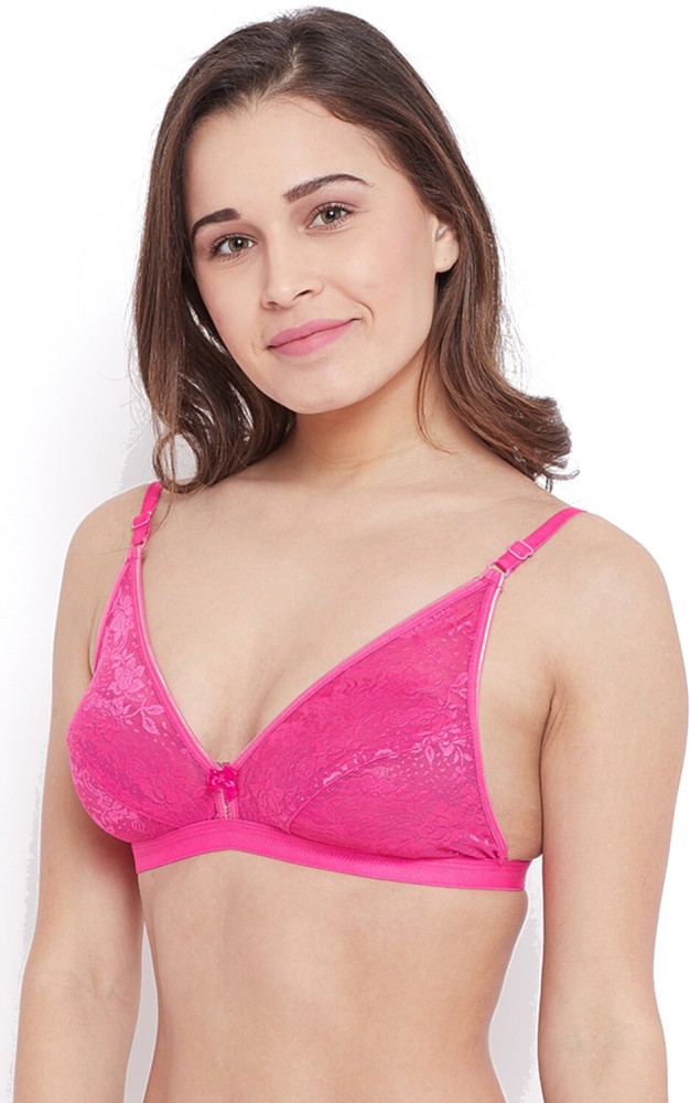 N-Gal Women Nylon Floral Wirefree Bra at Rs 99/piece