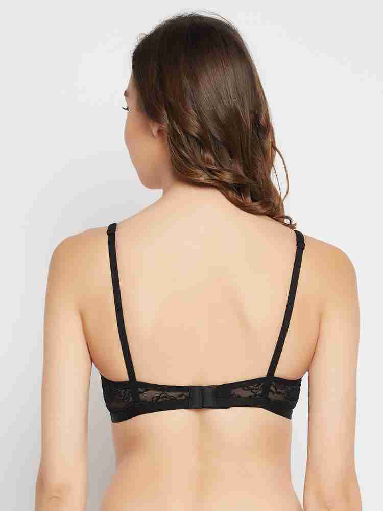 Buy online Black Cotton Bra from lingerie for Women by Clovia for ₹309 at  48% off