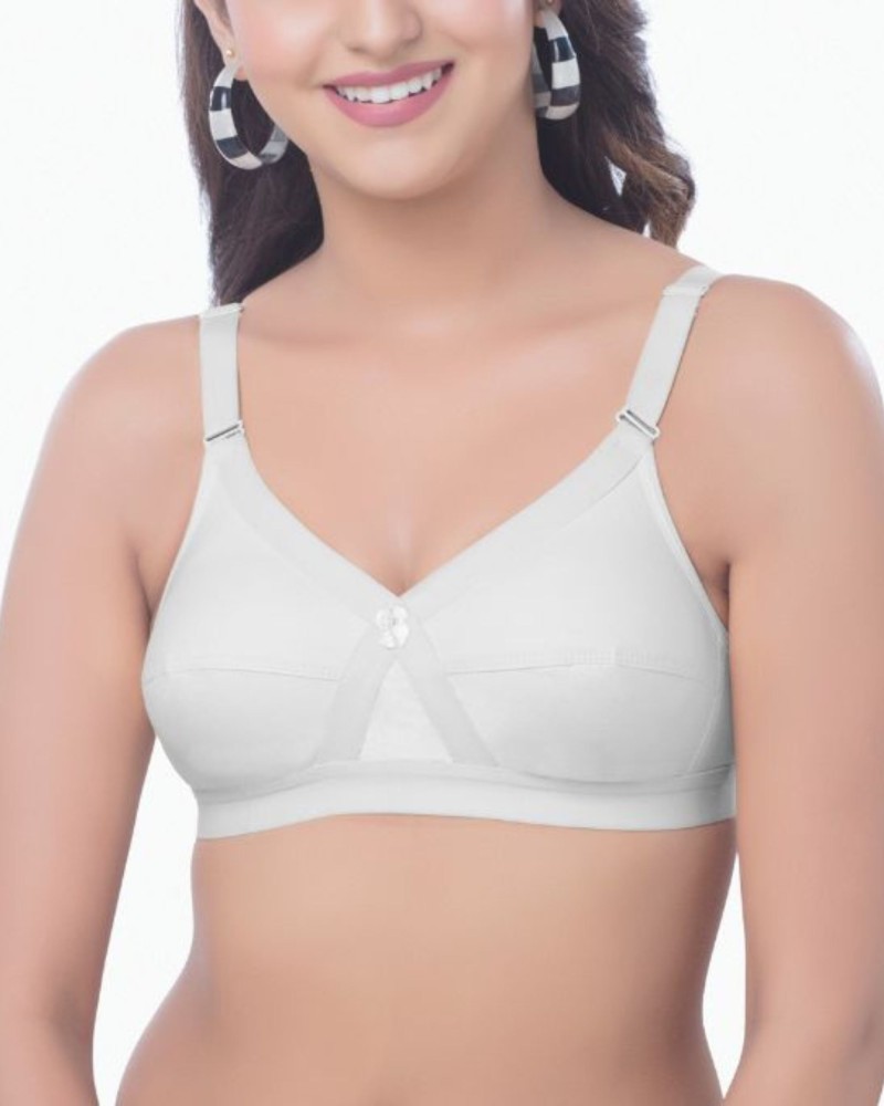 Buy BRIDA LADIES INNERWEAR Cotton Rich Round Stitch Bra - Non-Padded  Non-Wired Full Coverage Double Layer - Everyday Support Bra - Eurostar  Online In India At Discounted Prices
