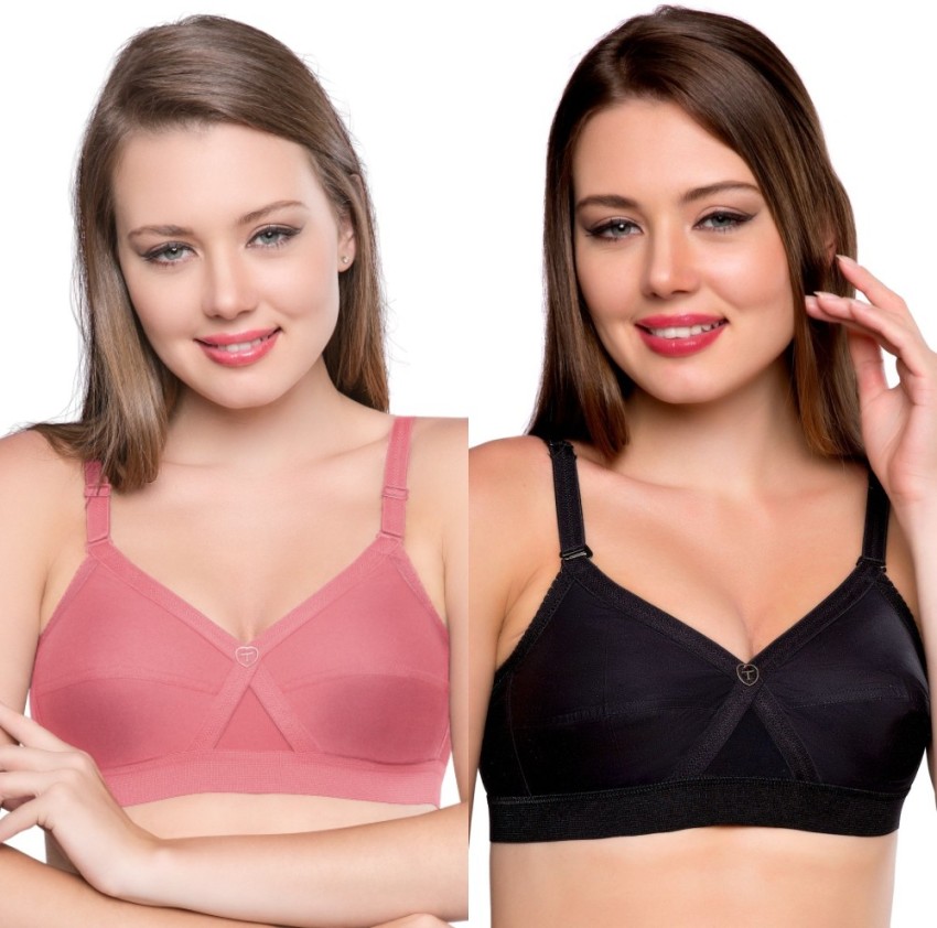 Trylo RIZA COTTONFIT-ROSE GOLD-40-G-CUP Women Full Coverage Non Padded Bra  - Buy Trylo RIZA COTTONFIT-ROSE GOLD-40-G-CUP Women Full Coverage Non  Padded Bra Online at Best Prices in India