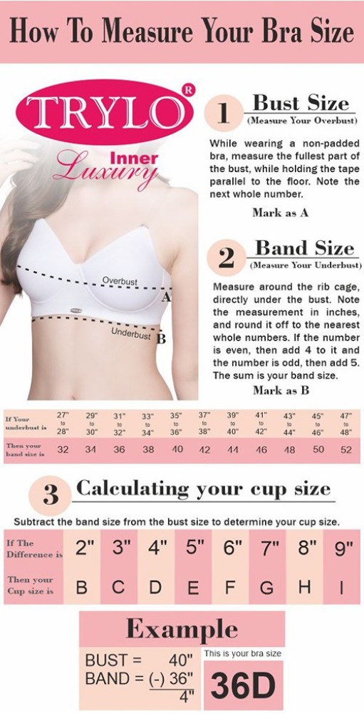 Trylo COMFORTFIT 34 NUDE F - CUP Women Full Coverage Non Padded Bra - Buy  Trylo COMFORTFIT 34 NUDE F - CUP Women Full Coverage Non Padded Bra Online  at Best Prices in India