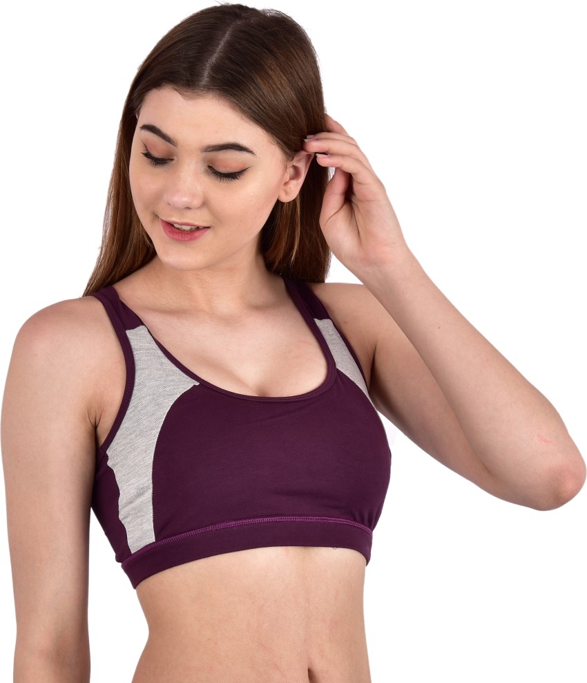 Buy online Lightly Padded Sports Bra from lingerie for Women by Alishan for  ₹230 at 77% off