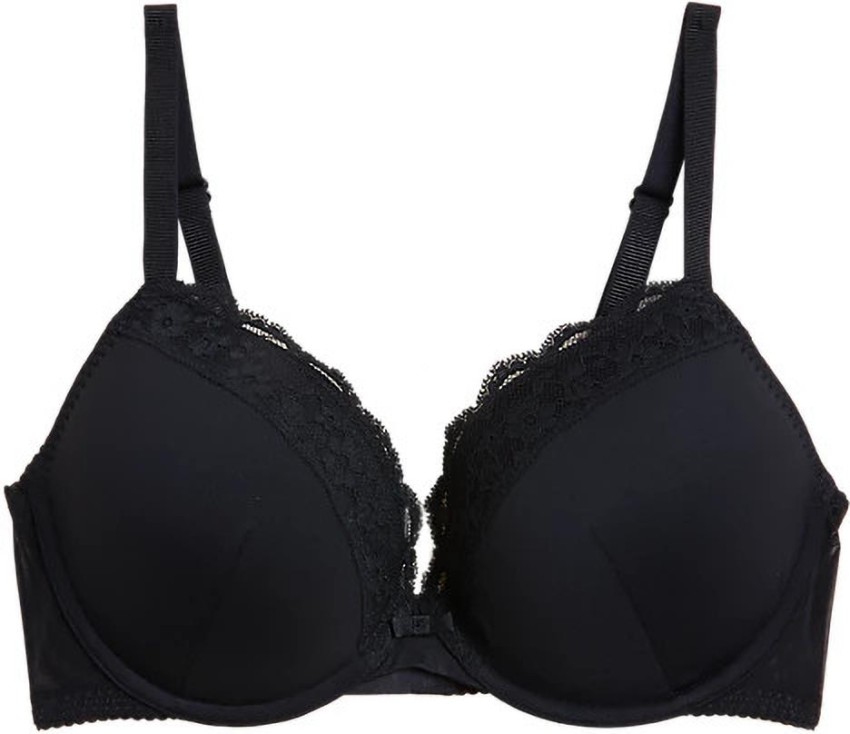 Buy MARKS & SPENCER Lace Wired Push-Up Bra T336761BLACK (36B) Women Push-up  Lightly Padded Bra Online at Best Prices in India