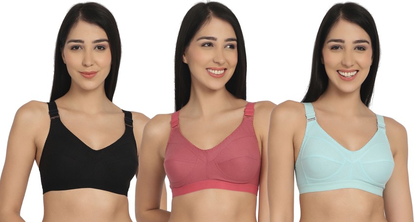 TEENPLUS 36C Bra Combo Set Pack Of 3 Daily Use Bust Bra For Ladies