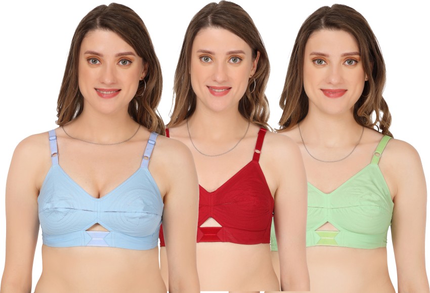 Buy ANGELFORM Women's Cotton Non Padded Non-Wired Bra Online at