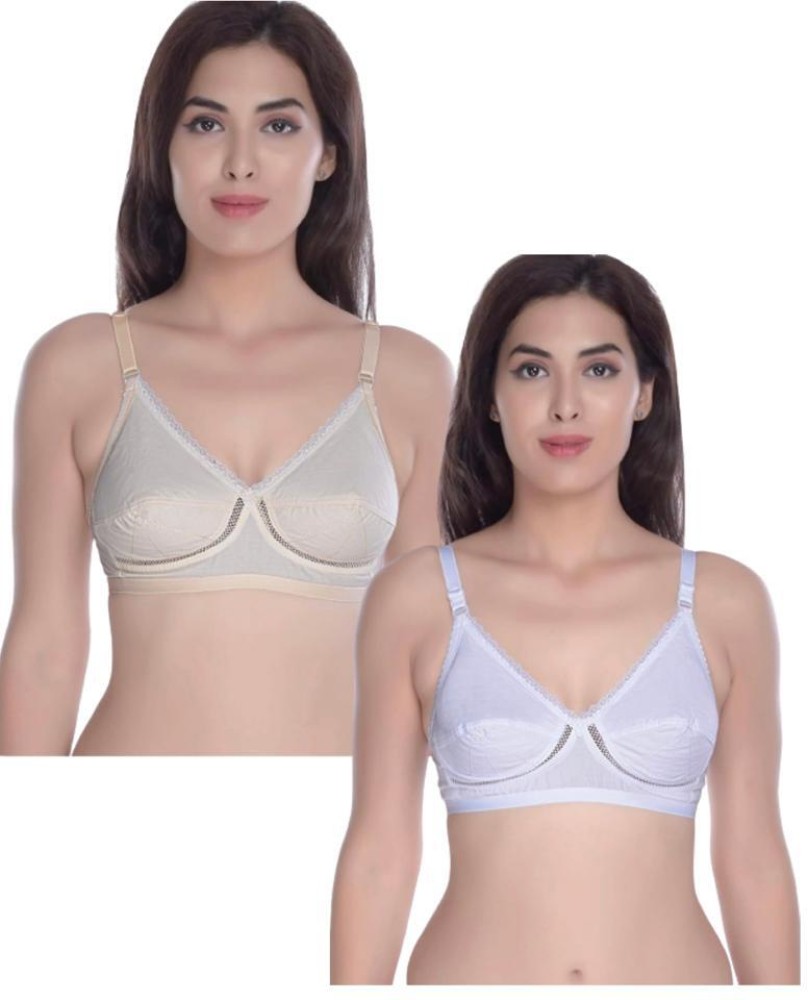 Buy CHILEELIFE Cotton Blend Casual Medium Coverage Non-Padded Wire