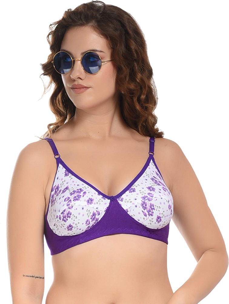 StyFun Women Cotton Blend Non-Padded Non-wired Bra Full Coverage Women  Everyday Non Padded Bra - Buy StyFun Women Cotton Blend Non-Padded Non-wired  Bra Full Coverage Women Everyday Non Padded Bra Online at