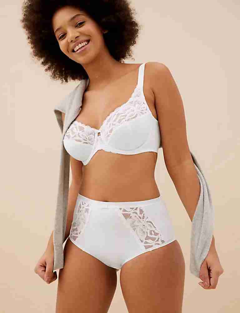 Marks & Spencer Womens Wildflower Lace Non Padded Under Wired Full Cup Bra  (DDD+) : : Clothing, Shoes & Accessories