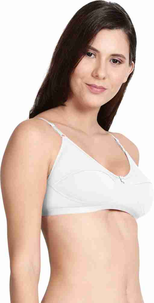 Shyle Non Padded Seamed Casual Bra-Multicolor(Pack of 3) Women