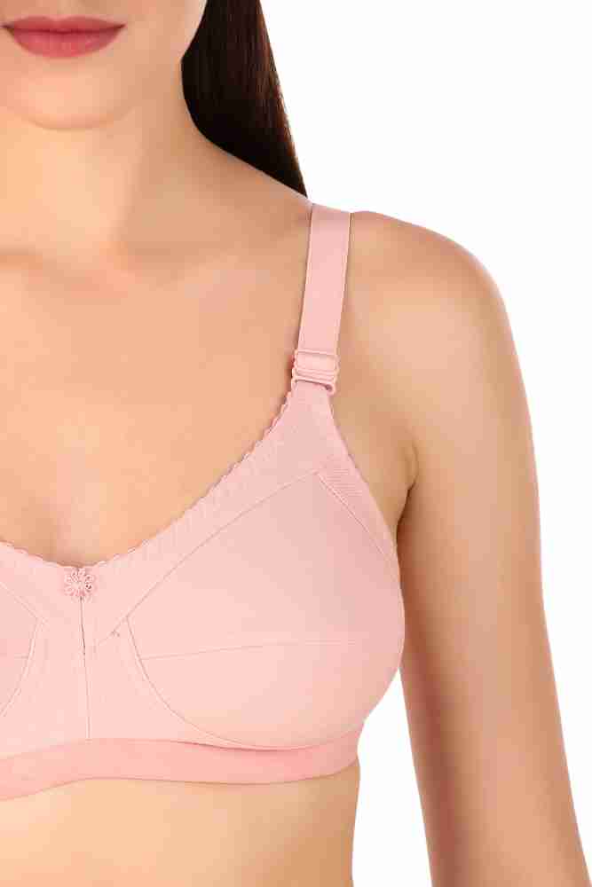 Buy winsure Woman's Non Padded Non Wired Seamed Cotton Bra Combo Pack Size  32B to 42B Online In India At Discounted Prices