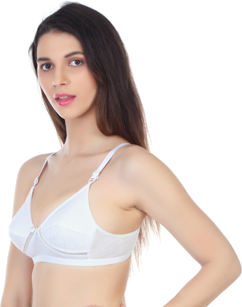Buy She's Secret Cotton Bra for Women's Non-Padded Non-Wired Full Coverage  Size B Cup Bra ()() TT-YE-104 Online at Best Prices in India - JioMart.