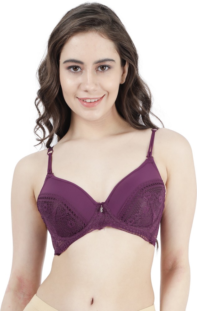 Shyaway Purple Womens Bra - Get Best Price from Manufacturers