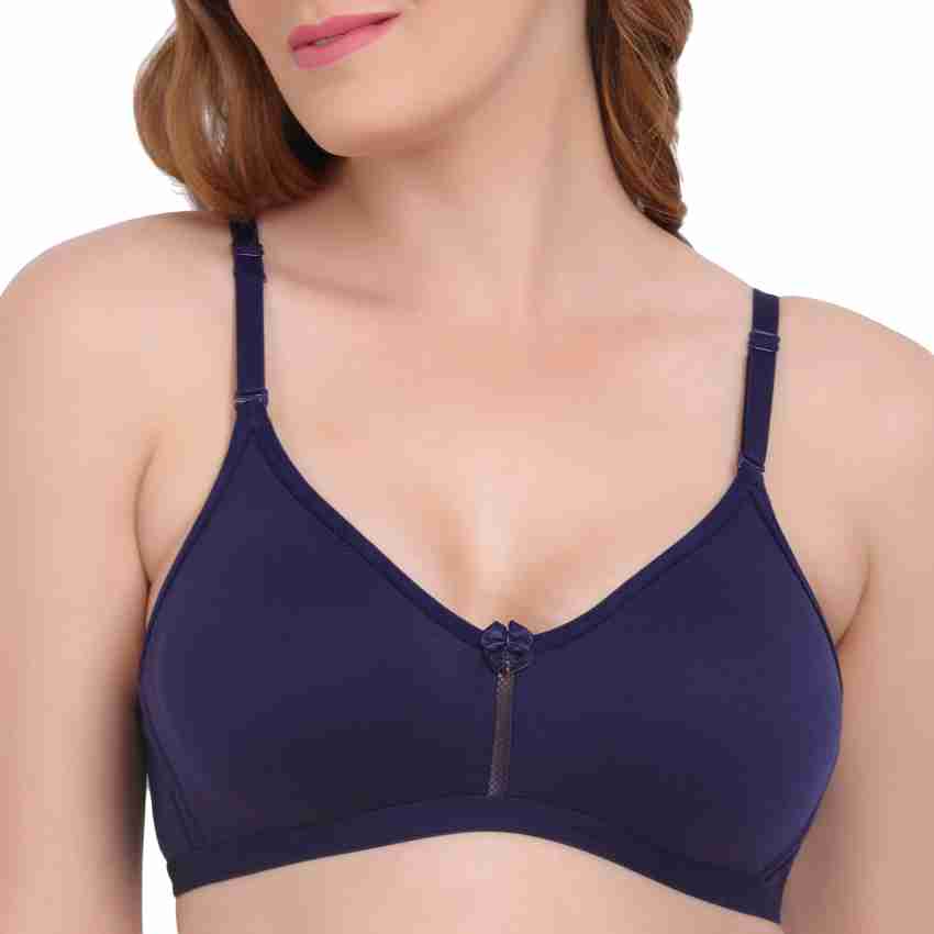 flomi Women full coverage non padded wire free minimizer bra