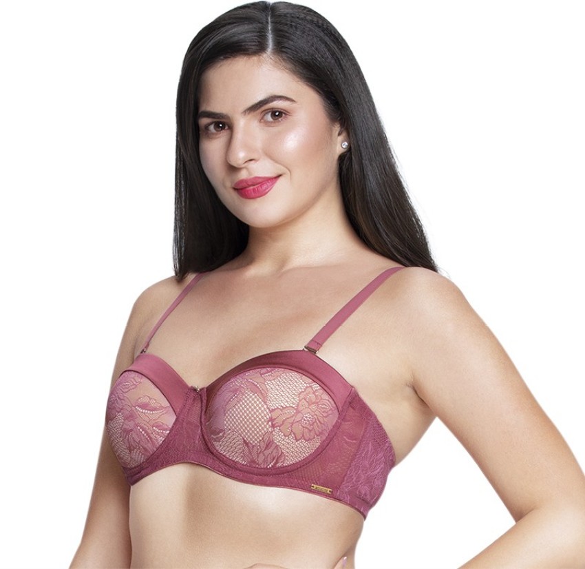 50% OFF on Amante Lace Balconette Bra on