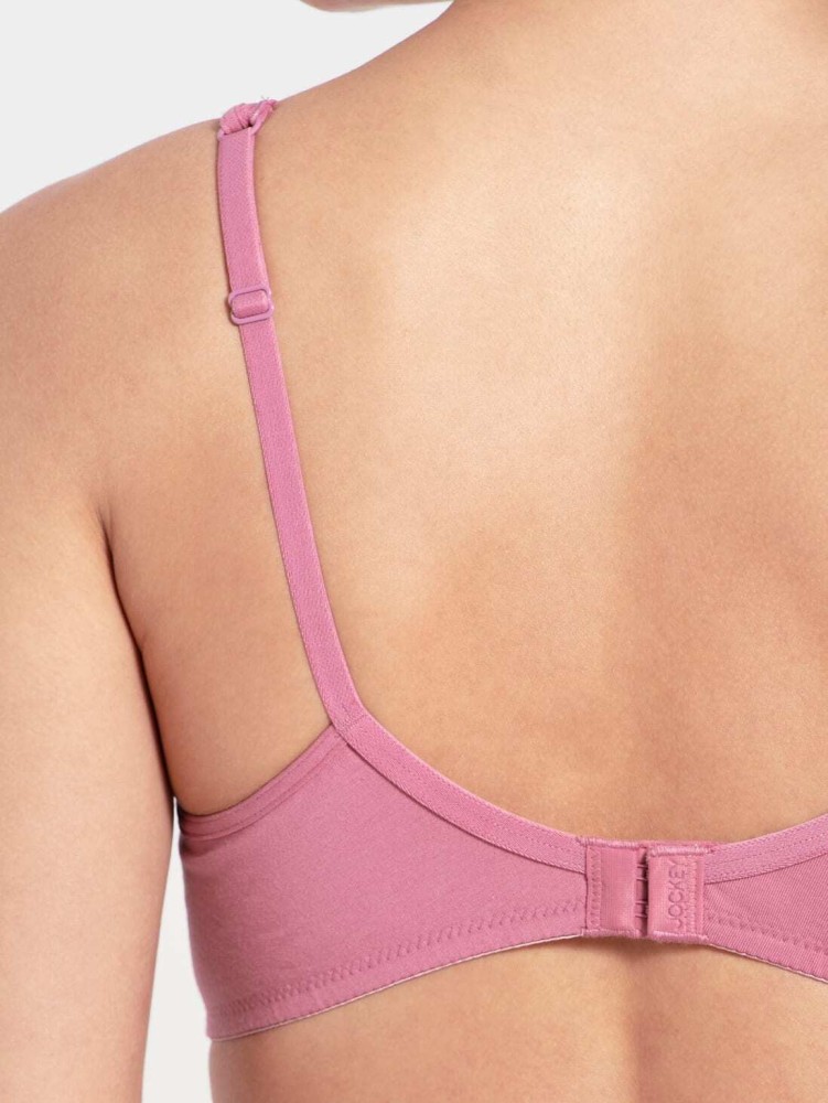 JOCKEY 1722_Jockey_Bra_1N_Hrose_38B Women Full Coverage Lightly Padded Bra  - Buy JOCKEY 1722_Jockey_Bra_1N_Hrose_38B Women Full Coverage Lightly  Padded Bra Online at Best Prices in India