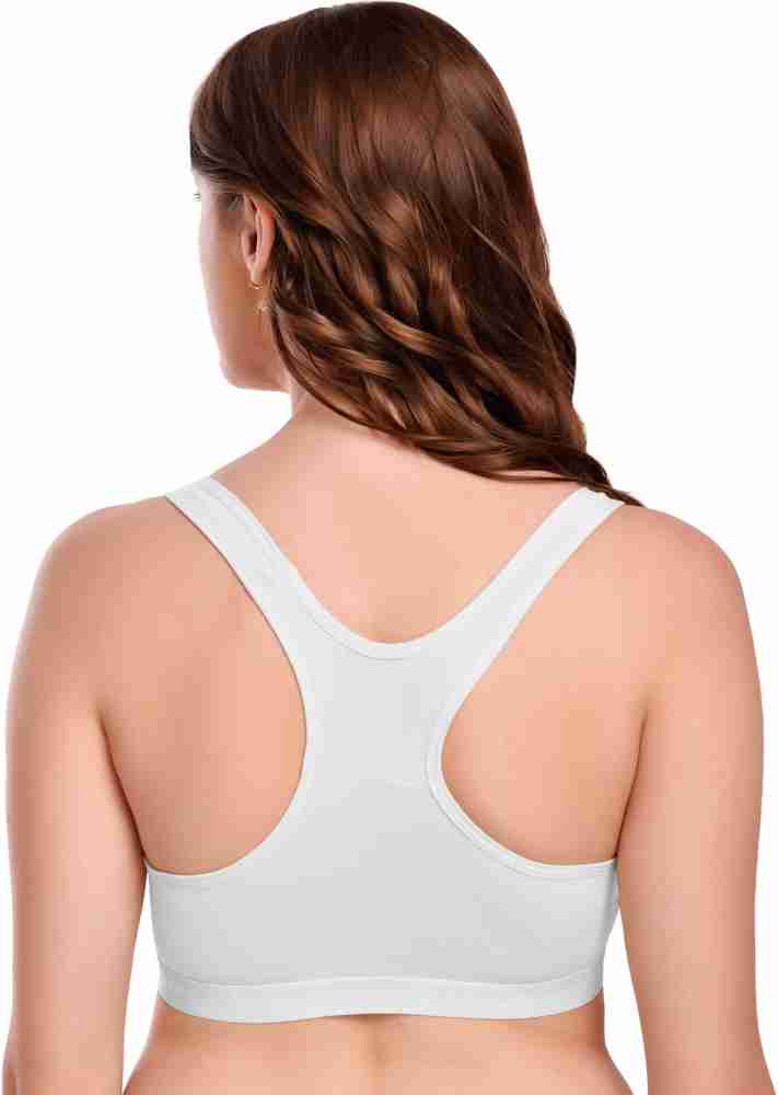 64% OFF on Spangel Fashion Women Sports Bra(White) on Flipkart