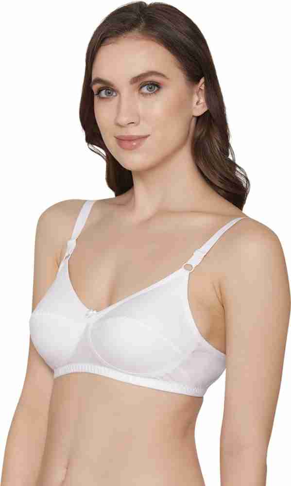 K LINGERIE Cotton Bra for women Pack of 2 Non-Padded T-shirt Bra