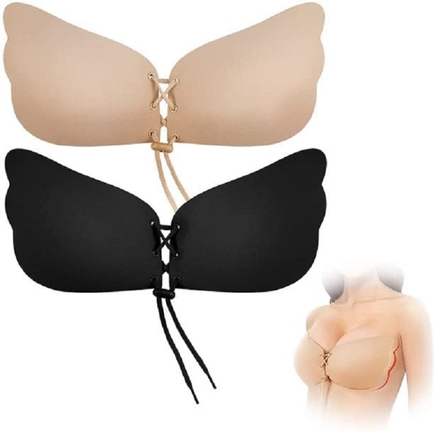 Trendzino Strapless Backless Bra for Women Silicone Push Up Bra Pads Price  in India - Buy Trendzino Strapless Backless Bra for Women Silicone Push Up  Bra Pads online at