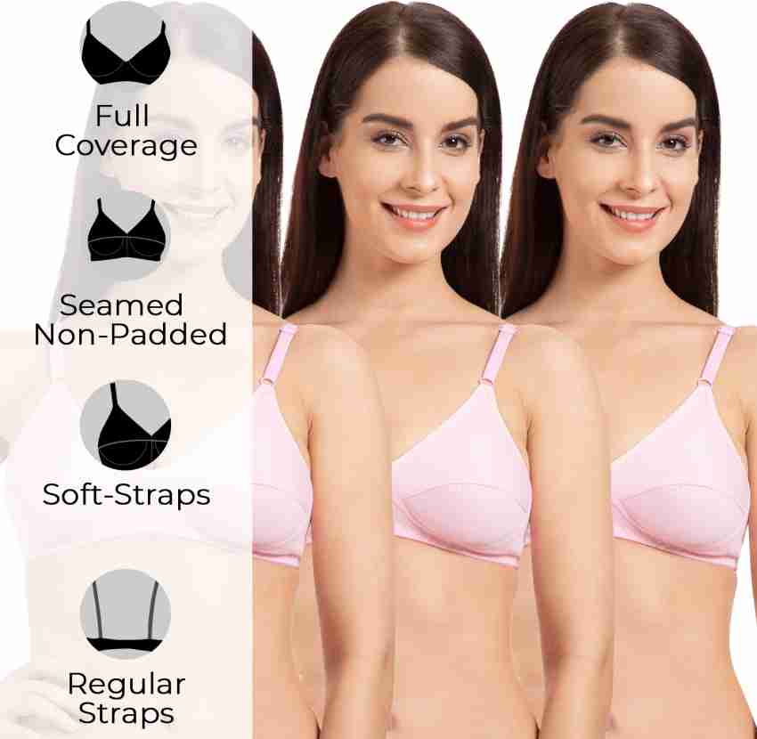 KOMLI Komli Non-Padded Cotton Rich Full Coverage Bra Women Full Coverage Non  Padded Bra - Buy KOMLI Komli Non-Padded Cotton Rich Full Coverage Bra Women  Full Coverage Non Padded Bra Online at