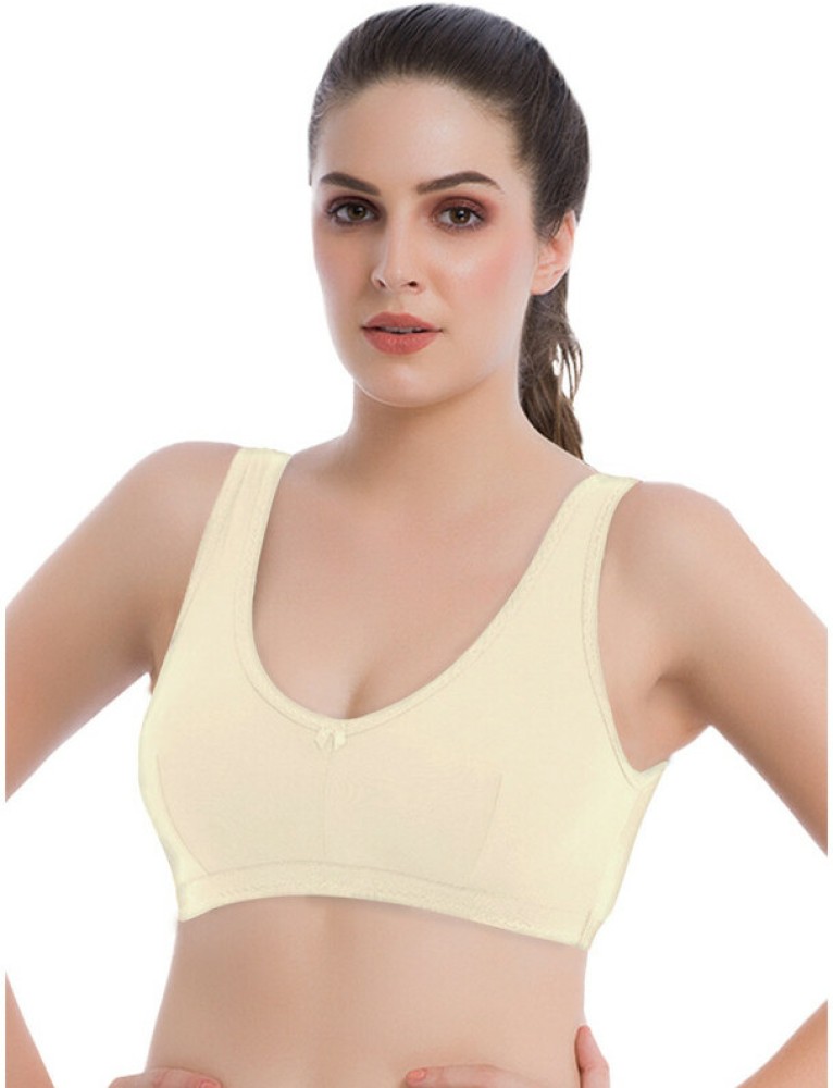 Groversons Paris Beauty Women Sports Non Padded Bra - Buy Groversons Paris  Beauty Women Sports Non Padded Bra Online at Best Prices in India