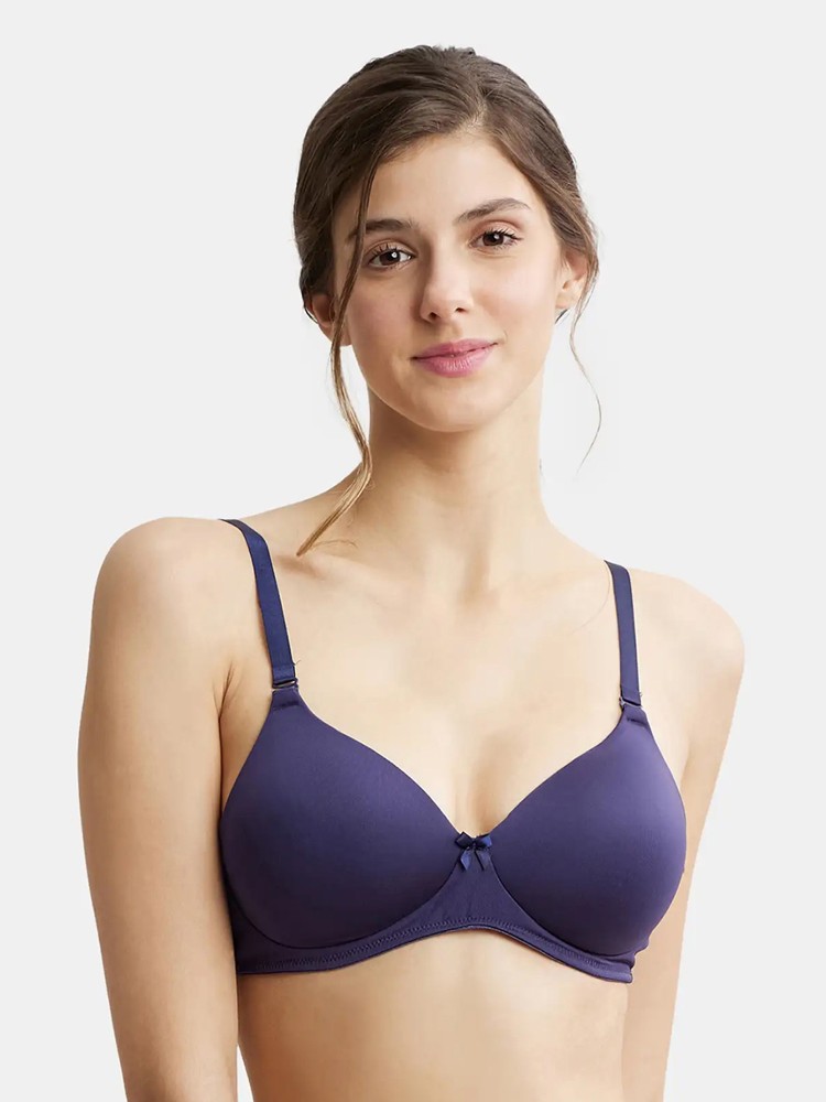JOCKEY Beet Red Full coverage non wired T shirt Bra (34C) in Bangalore at  best price by Vinayaka Garments - Justdial